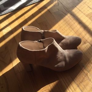 Nine West suede bootie
